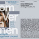Flyer "Vom Verrinnen – Zeitkonzepte der Gegenwartskunst"