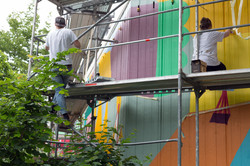 Arbeitsprozess Mural EF50 Arbeitsprozess Mural EF50