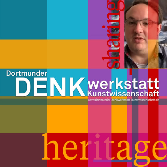 Farbiges Titelbild mit Bild des Vortragenden