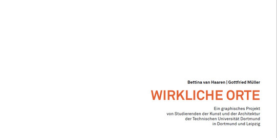 Ausstellungskatalog Wirkliche Orte