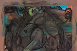 Wolfgang Folmer, o.T., Pastell, 86 x 108 cm, 2000
