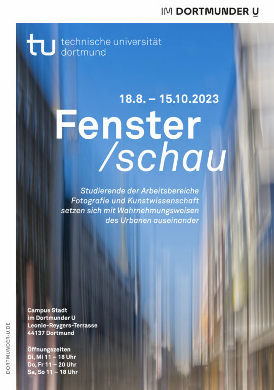 Studierende der Arbeitsbereiche Fotografie und Kunstwissenschaft setzen sich mit Wahrnehmungsweisen des Urbanen auseinander
