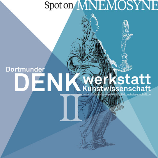 Titelbild mit Zeichnung der Prudentia in Türkis/Weiß
