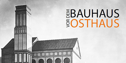 Projektflyer mit früherem Blick auf das Hagener Krematorium