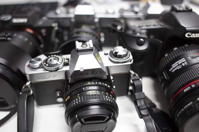 Kameras der Offenen Werkstatt Fotografie