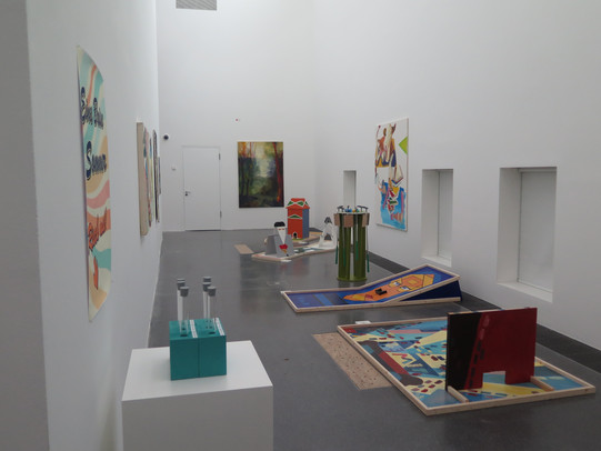 Ausstellungsansicht & Zitronenlimonade