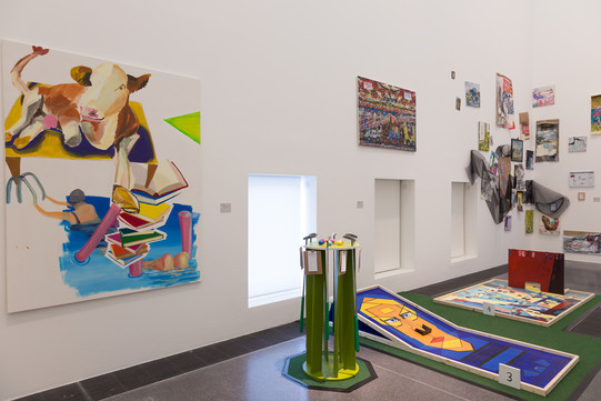 Ausstellungsansicht & Zitronenlimonade