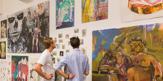 Art tour of the TU Dortmund University Art tour of the TU Dortmund University